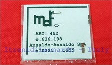 MDF 452 targhe FS E636 198  HO