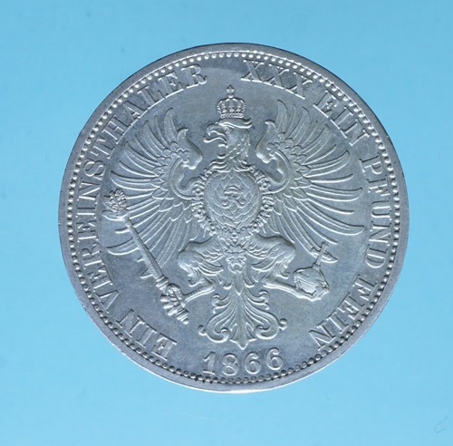Germania prussia tallero 1866 - prussia,