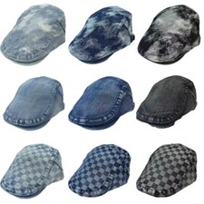 Cappello Basco In Denim