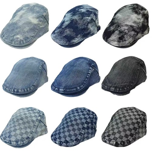 Cappello basco denim - cappello, in