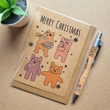 Biglietto di Natale divertente