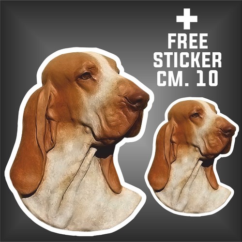 Adesivo cane bracco italiano - bracco,