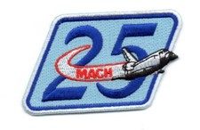Patch nasa space shuttle - nasa,