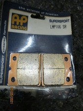 plaquettes de frein arrière AP RACING LMP106SR pour BMW , INDIAN , MOTO GUZZI