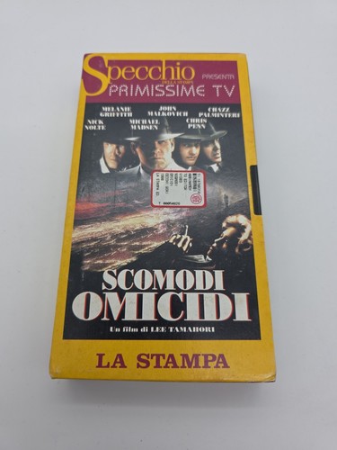 Vendo vhs scomodi omicidi - vhs, la