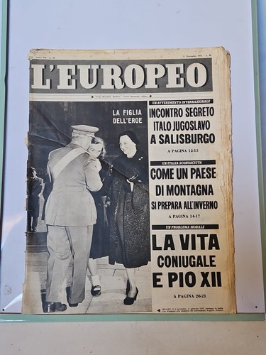 1951 europeo settimanale - 46/1951, l'europeo