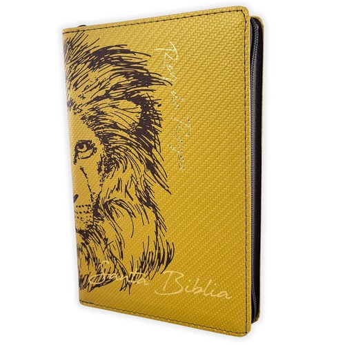 Biblia leon letra grande - biblia, con