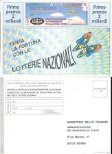 BIGLIETTO LOTTERIA MARATONA DI ROMA 1996 @ N.14