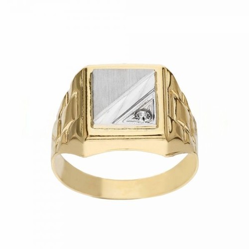 Anello scudo oro giallo e - oro,