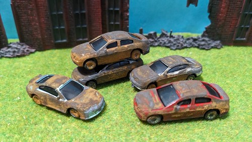 Pezzi modellini auto rostige - modellini,