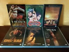 LOTTO STOCK 8 DVD VARI ARTI MARZIALI CINESI HONG KONG MUAY THAI CULT Come Nuovi!