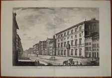 Stampa antica Via Giulia