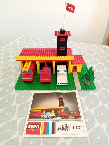 Lego 347 stazione - stazione, pompieri