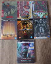 10x MARVEL CINEMATIC UNIVERSE Movies - 4K ULTRA HD BLU-RAY ZAVVI MONDO Steelbook