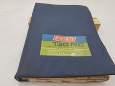 Manuale officina OM Fiat 130 NC autocarro camion catalogo dei ricambi edizi 1975