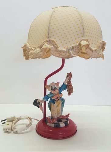Lampada tavolo clown - lampada,