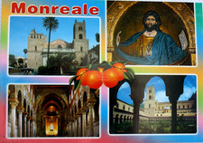 POSTCARD. MONREALE (PA) -
