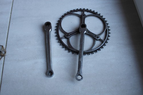 Pédalier vélo ancien 170mm - vélo,