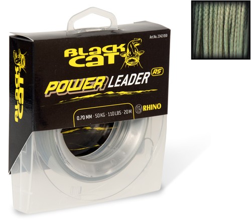 Black cat power leader - leader, 20