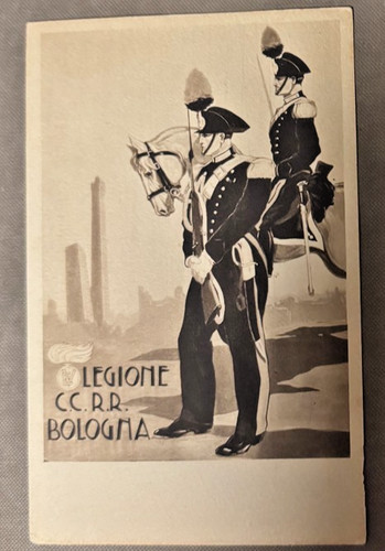 Cartolina carabinieri reali - cartolina,