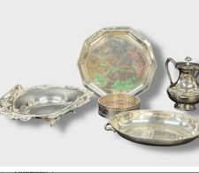 5 Pounds Of Silver Plated