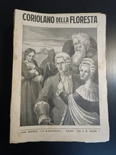 Coriolano Della Floresta (il seguito dei Beati Paoli), Ediz. La Madonnina, 1958