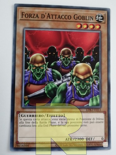 Forza attacco goblin - d'attacco,