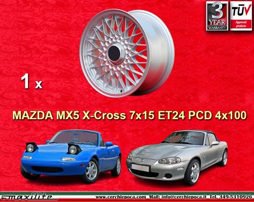 Cerchio bbs style - bbs, mazda