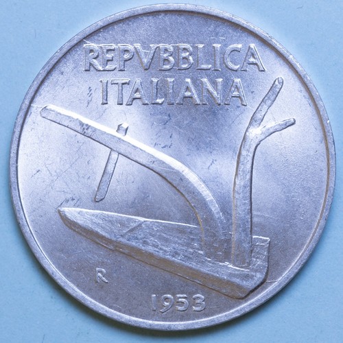 Repubblica italiana lire - 10,