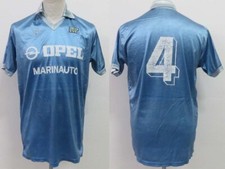 MAGLIA JERSEY SHIRT CALCIO FOOTBALL ENNERRE NR ITALIA VINTAGE ROMA MARINAUTO