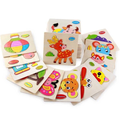 Puzzle bambino prescolare - 3d,
