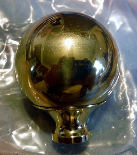 Una finitura ottone - , 3/4"
