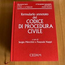 Formulario annotato del codice di procedura civile. CEDAM