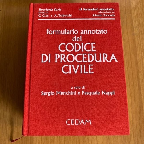 Formulario annotato del codice