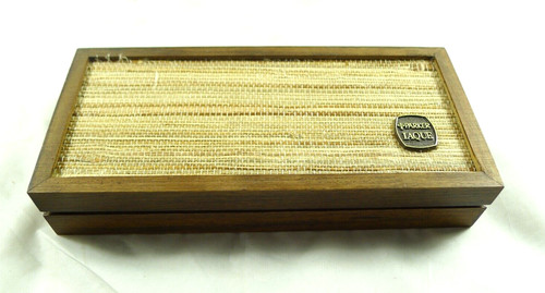 Vecchia scatola per penna - vecchia,
