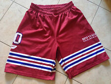 Pantaloncini Short Basket Livorno 3XL Nba Lega Amaranto Reebok Mabo Bini Viaggi