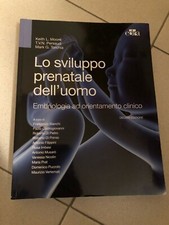 9788821441332 Lo sviluppo prenatale dell'uomo (Keith L.Moore) 10° edizione