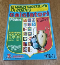 Panini album calciatori n. 10 La Gazzetta dello sport l'anastatica 1970 - 1971