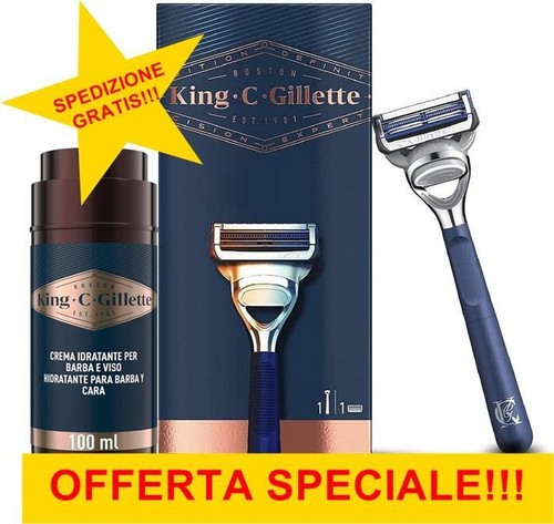 King gillette regolabarba - king,