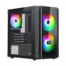NUWO Case Micro-ATX Gaming 3