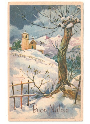Paesaggio innevato chiesa - innevato, di
