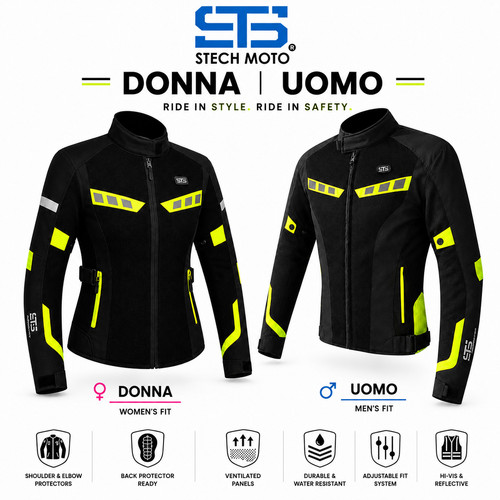 Moto giacca giubbotto estivo