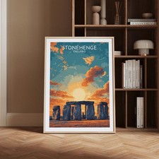 Stonehenge Inghilterra Poster