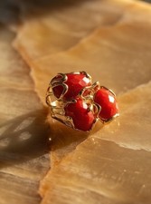 Anello in Ottone Dorato con