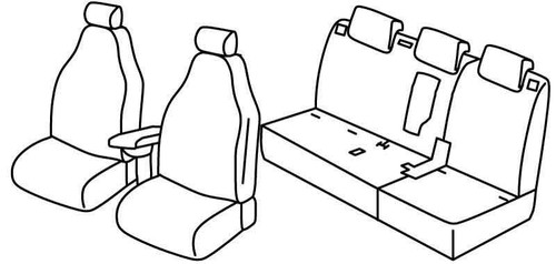 Set coprisedili superior - superior,