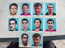 Lotto 10 figurine CALCIATORI DOLFAR 1968/69  - OTTIME -