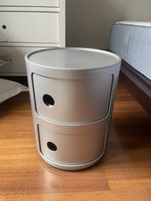 Coppia Di Mobile contenitore Kartell Originale colore Grigio