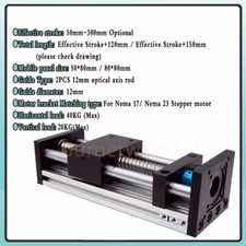 Guida lineare CNC corsa 50-300 mm SFU 1204/1605/1610 vite a sfera tavola scorrevole