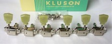 Kluson Deluxe Sintonizzatori a tulipani a doppia linea tipo vintage - Set 3 lati