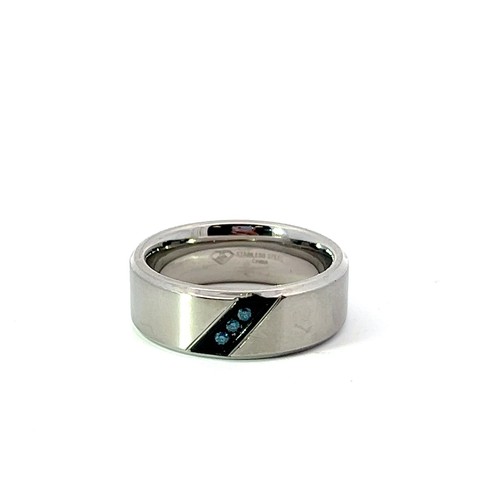 Acciaio inox 8mm blu - 8mm,